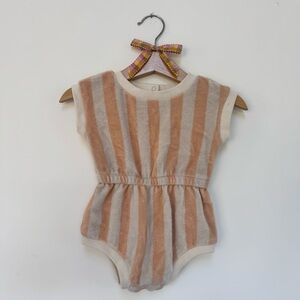 Cat & Jack Peaches and Cream Baby Romper